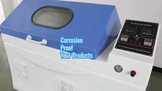 Испытание на коррозионную стойкость камеры для испытания солевого тумана