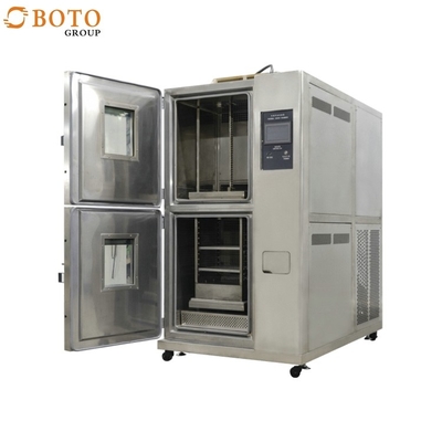 Тепловая испытательная камера, -40C ~ 150C Две зоны, время преобразования 10s
